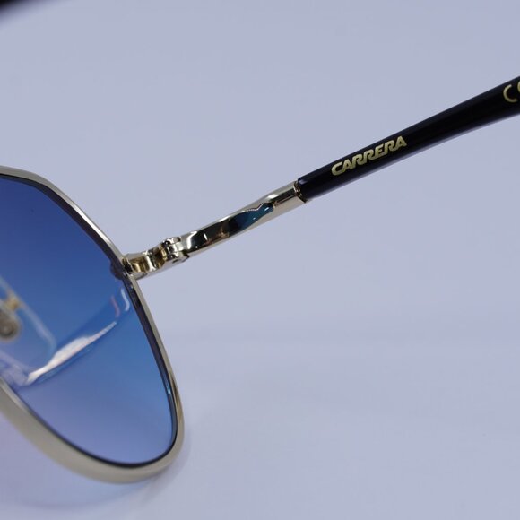CARRERA 303/S 02M2 YB Sunglasses Black/Gold Aviator Frame, Blue Red Lenses main image 10
